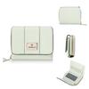 Baellerry Women's Short Tri-Fold Wallet with Multiple Card Slots and Coin Purse