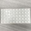 Transparent Self-Adhesive Plastic Bumper Pads, 1/3" Diameter - Noise Reduction & Shock Absorption for Glass, Keyboards, Computers, Water Bottles