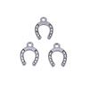 Vintage Horseshoe Charms Alloy Metal Pendants For DIY Jewelry Lucky Themed Accessories
