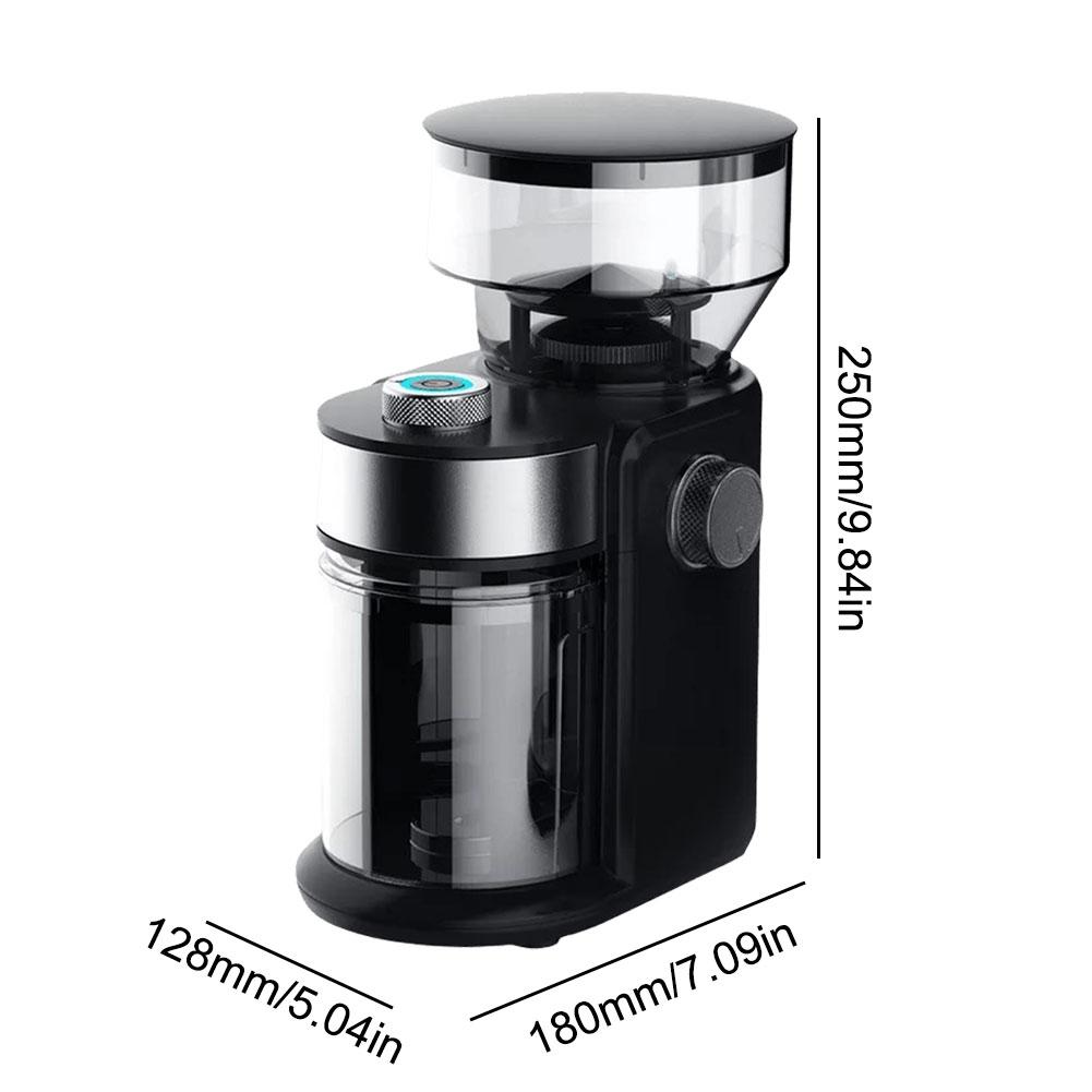 Electric Burr Coffee Grinder Coffee Bean Grinding Machine Coffee Beans Grinder for Espresso French Press Drip Coffee