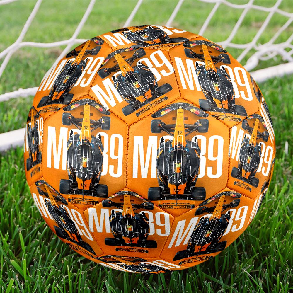 Racing Theme Size 5 Soccer Ball, Suitable for Both Indoor and Outdoor Matches, a Gift Suitable for Everyone.
