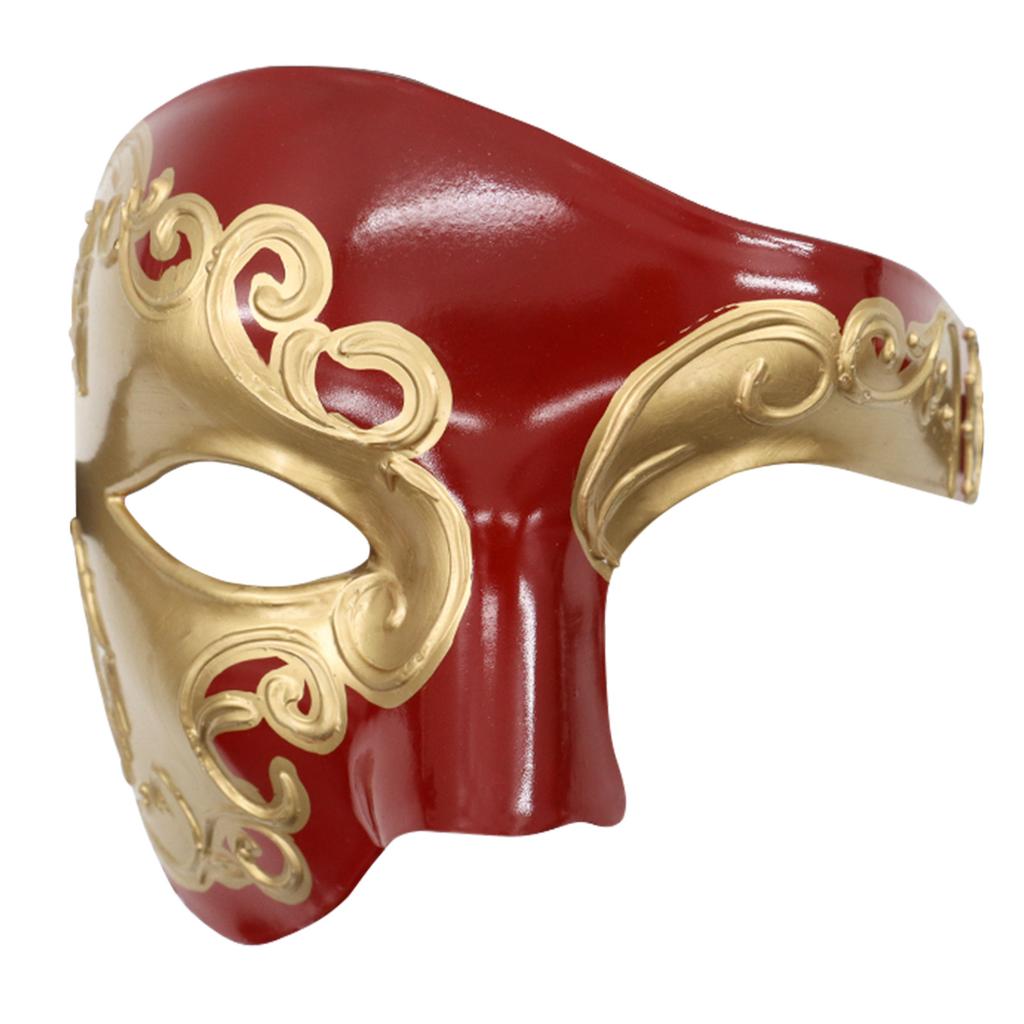 Steampunk Phantom Plastic Adult Half Face Mask Carnival Festival Bar Opera Stage Costume Prop Halloween Party Cosplay