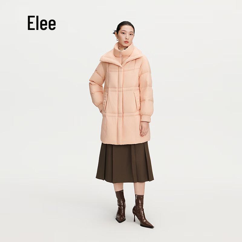 Aolaiyi Women's Double-Layer Collar Duck Down Jacket