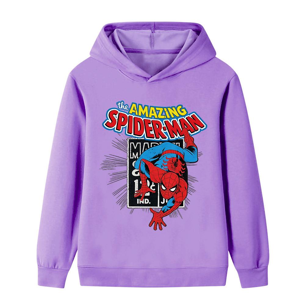 B1427 Multi-color Kids Boys Girls Printed Casual Long Sleeves Hoodie