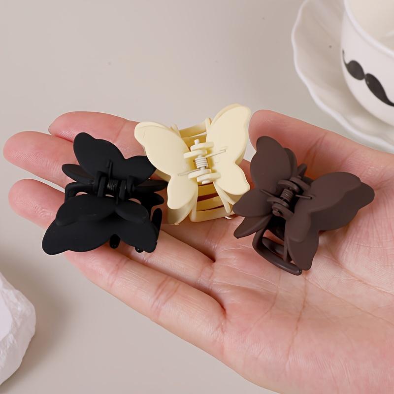 1pc Butterfly Claw Clip Women Elegant Hair Accessories Fashion Hair Clamp Suitable for All Hair Types Daily Wear Party Styling