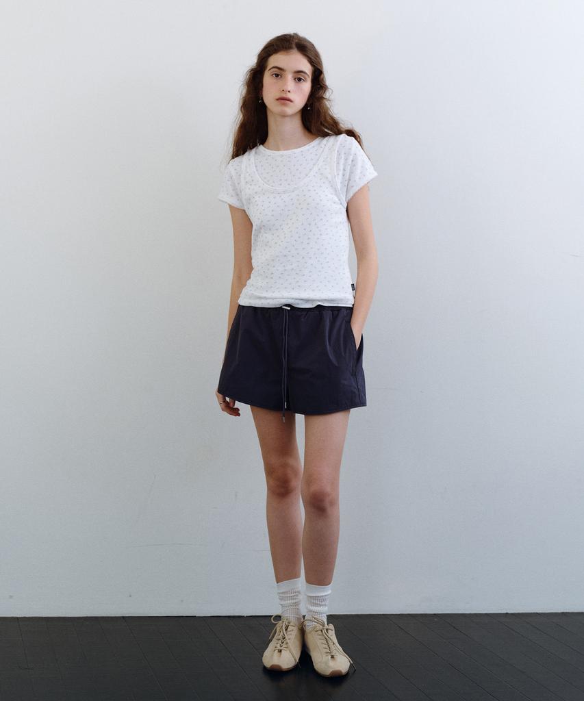 Yulago Flower Eyelet T-Shirt