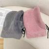 Thickened Beanies Cap Plush Ear Protection Hat Fashion Integrated Scarf Hat Set  Outdoor