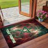 Crystal Velvet Rug Custom Name Text, Soft Non Slip Floor Mat Home DecorMorocco Football