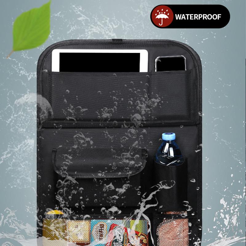 Universal Car Seat Organizer Multifunctional Multi-Pocket Organizer Tablet Holder Car Interior Accessory Organizer