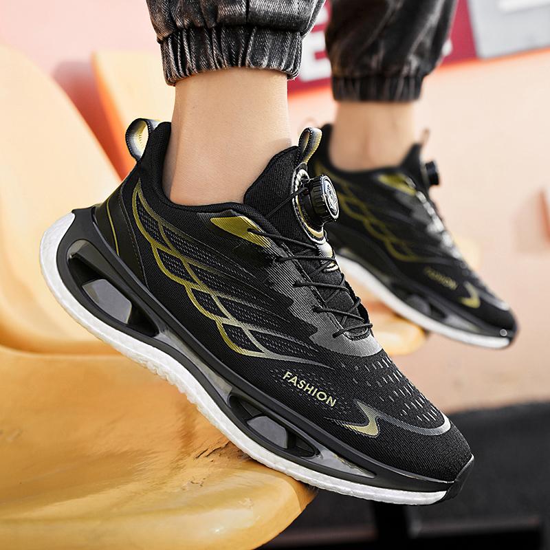 2024 Fashion Sneakers Casual Sneakers Breath Wear-resistant Mesh Cloth Shock Absorbent Running Shoes Outdoor Soft Walking Shoes