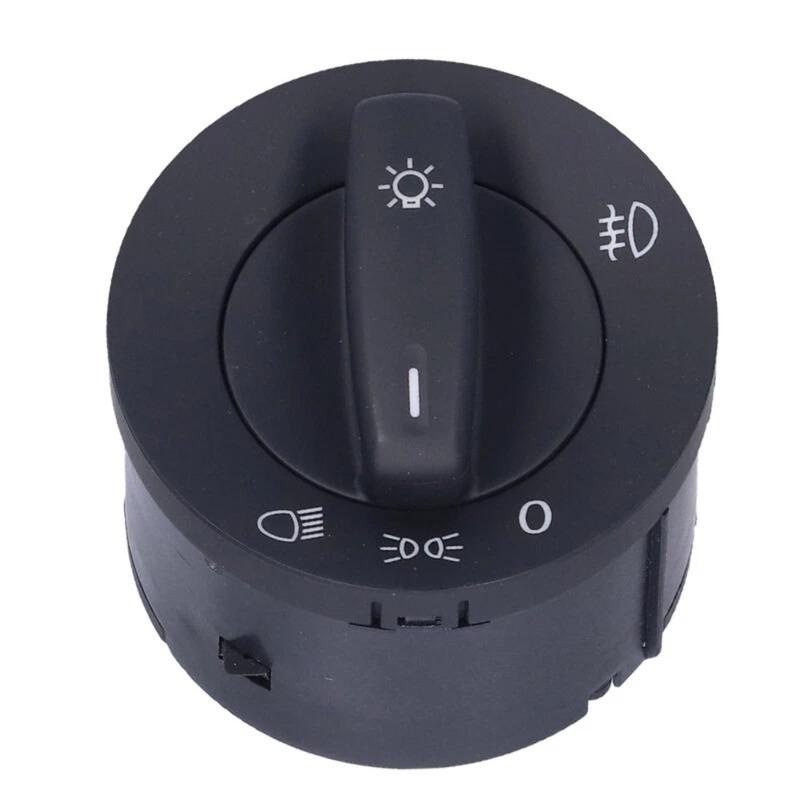 Car Main Headlight Control Switch Fog Light Knob For Golf V For 1K1 2004-2008 1K0941431BB Auto Interior Parts Accessories
