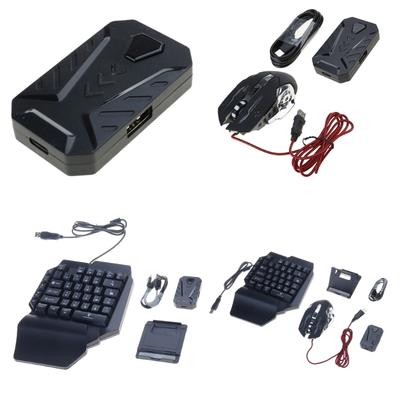 Convertidor de Teclado y Ratón para Gaming, Adaptador Convertidor de Teclado y Ratón para Gaming Móvil, para Dispositivo de Juego de Teléfono Móvil