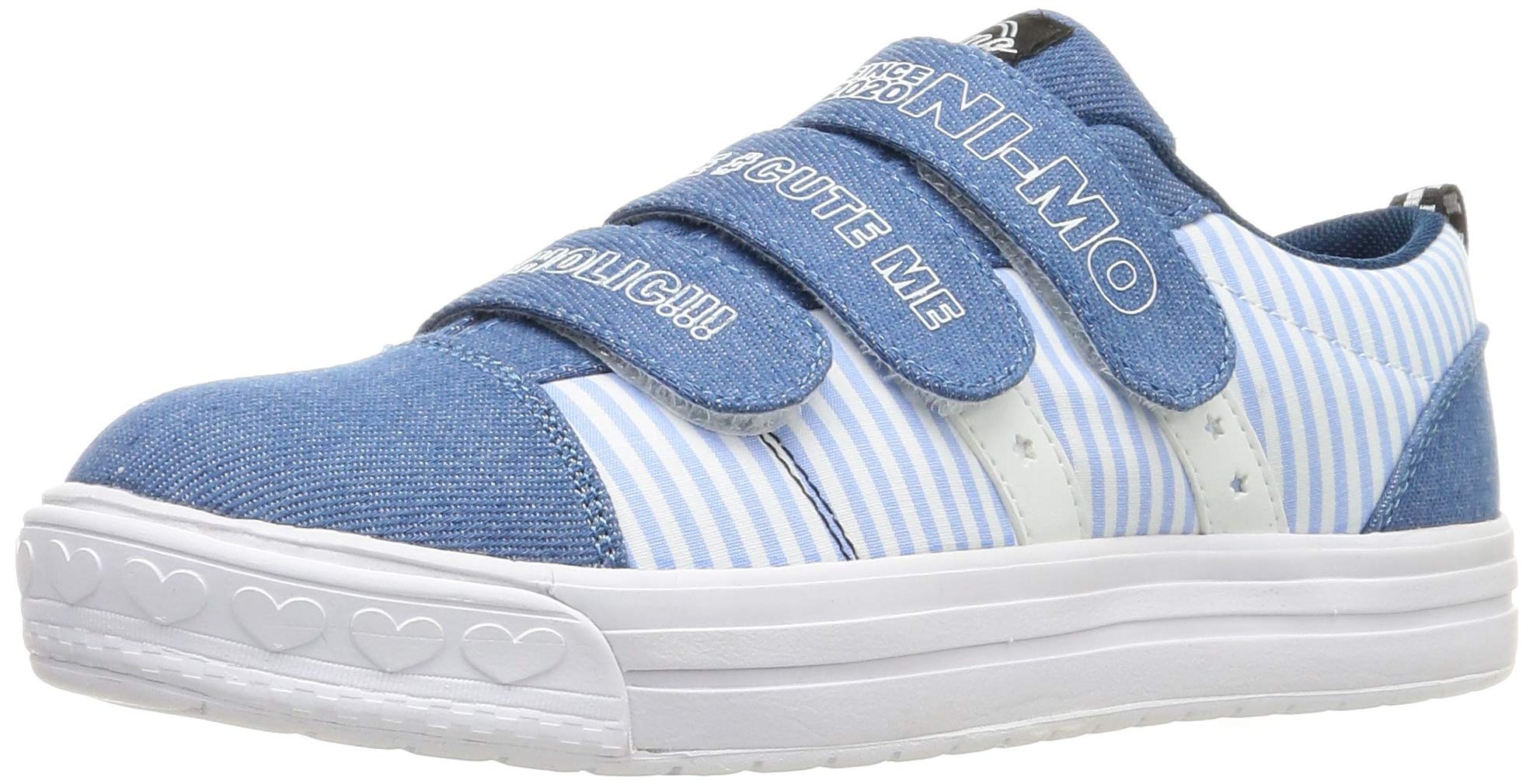 

Moonstar NM J006 Кроссовки на липучках, ширина 2E, для девочек, 21-24 см, саксофонный цвет, 23 см,