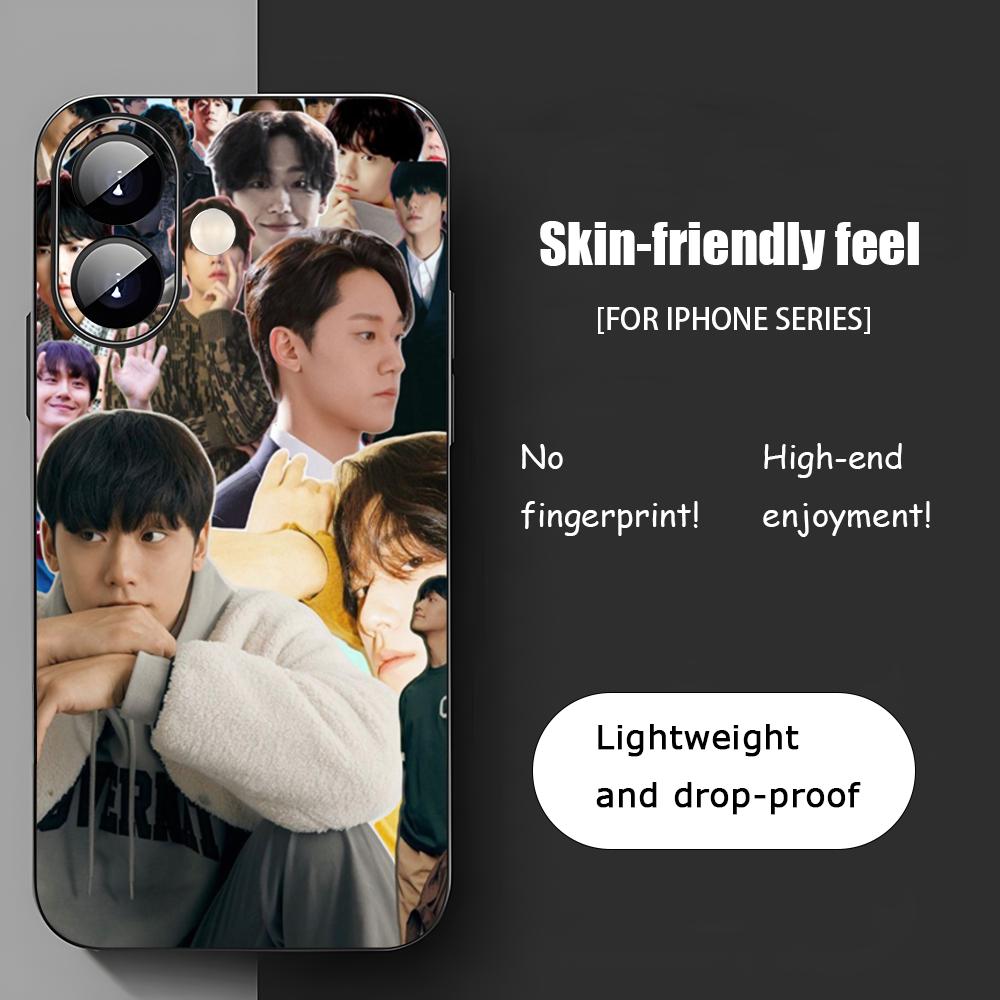 Popular Star L-lee Do H-yun Phone Case For iPhone 17 16 15 14 13 12 11 X XR XS 8 Plus Mini Pro Max Soft black Shockproof Cover