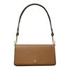 Emerson Classic Front Logo Leather Shoulder Handbag Women's Brown 157617-909