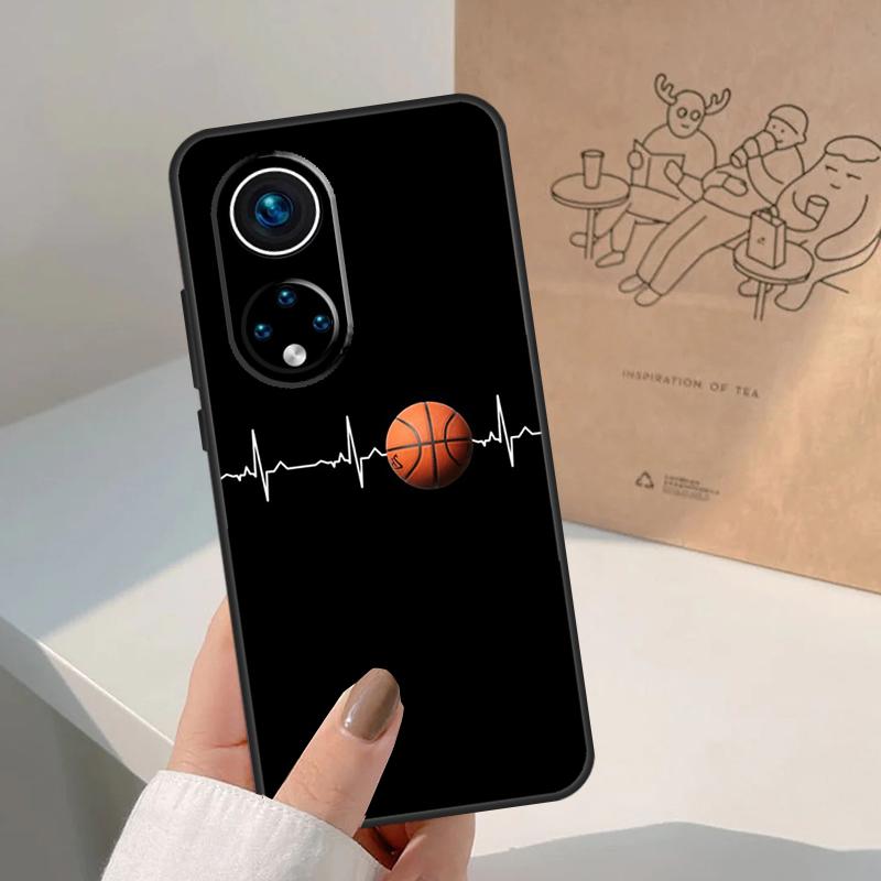 Basketball Heartbeat Case For Honor Magic 7 6 5 Pro Cover For Honor X9c X9b X9a X8a X8b X9 200 400 50 70 90 Lite