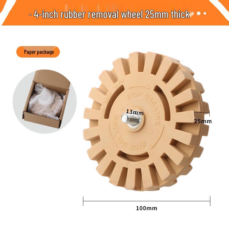 Pneumatic Glue & Paint Remover, 4-Inch Diameter, 20mm Thick