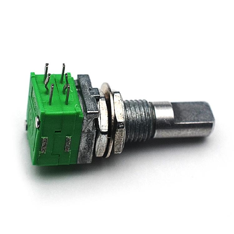 Elektrische Gitarre Gestapeltes Potentiometer Doppelkanal-Balance-Regler Ergonomischer Drehknopf Langlebige Leistung