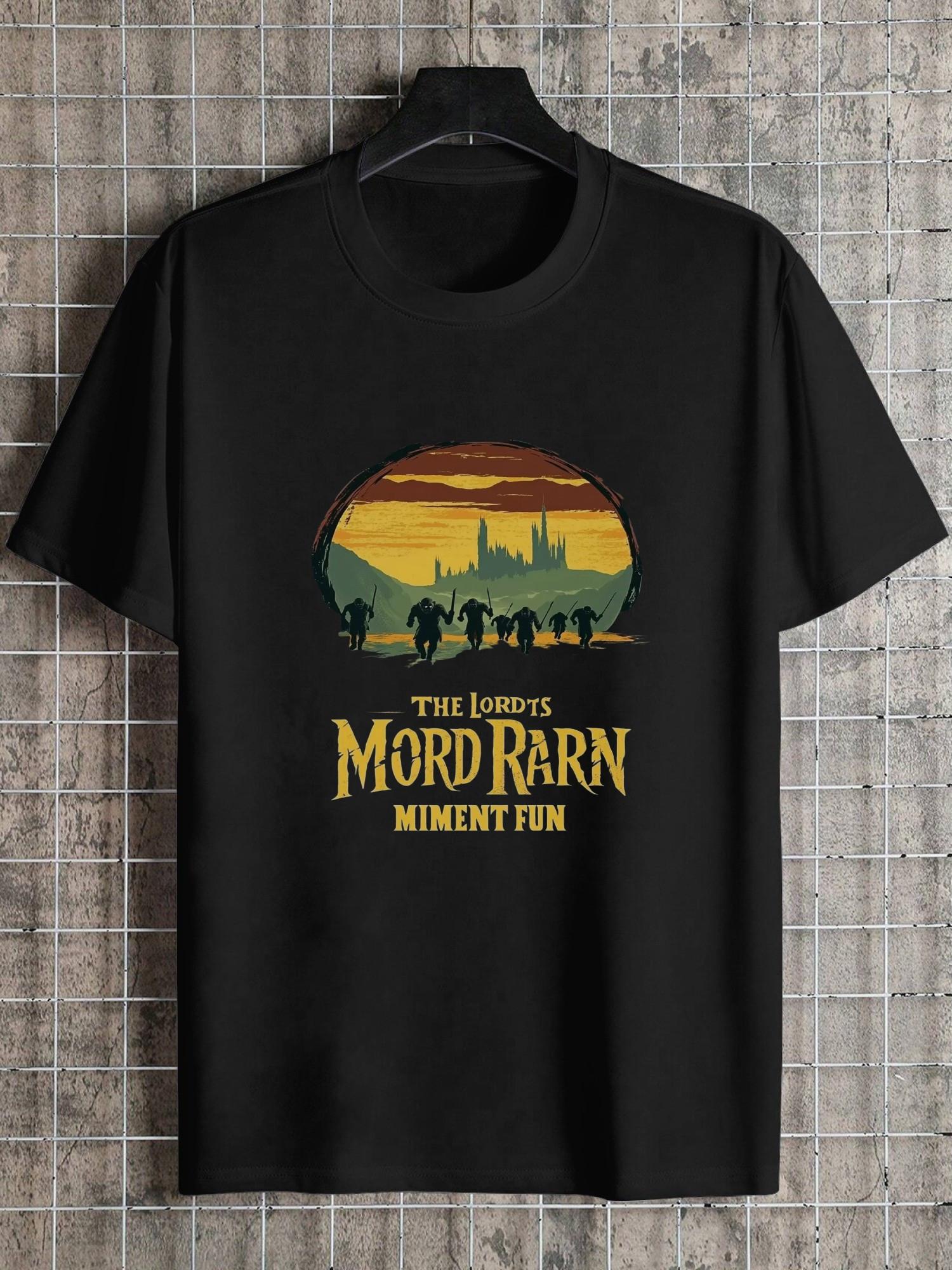 1pc Middle Earths Annual Mordor Fun Run retro vintage T-shirt S
