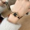 Neue Leder Leopardendruck Vintage Luxus Damen Quarz Uhr, High-End Damen Armbanduhr, Zeitmesser und Zubehör.