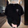 Trendy Brand Short-Sleeved Pure Cotton Men'S Printed T-Shirt Trendy Men'S And Women'S Versatile Round Neck T-Shirt Men'S