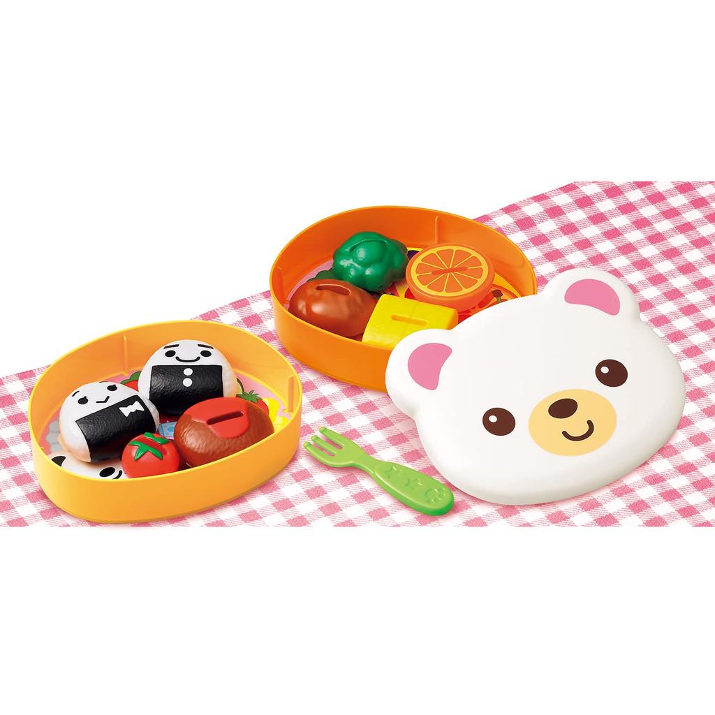 Toy Royal Fun Bento Set Build Your Own Lunchbox with Fork and Food Accessories Make-It! (Play House/Kitchen Set) -