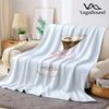Creamy Bean Flannel Blanket Warm Soft Halloween Christmas Couch Warm Cozy Decorative Decor Gift for All Season
