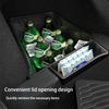 For Tesla Model Y YL Juniper Trunk Organizer Side Storage Box Boot Organizer Flocked TPE Mat Anti-dirty Car Travel Accessories