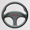 38cm Car Genuine Leather Steering Wheel Braid Cover Hand-stitched Soft Non-slip Auto Interior