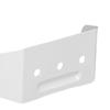 4/8 Pezzi Staffa Pluviale in Lega di Alluminio Verniciata a Polvere Staffe a Muro Cinghie Pluviali Clip per Tubo Pluviale 2 x 3 Pollici Staffa Nascosta