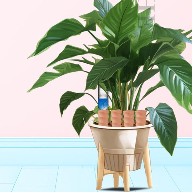 4Pcs Plant Water Dripper Plant Watering Bulb Watering Globe Plant Automatic Irrigation Device for Indoor Outdoor