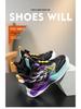 2025 Boys' Basketball Shoes: Non-slip, Autumn/Winter Style, Perfect for Training & Running, for Kids & Students.