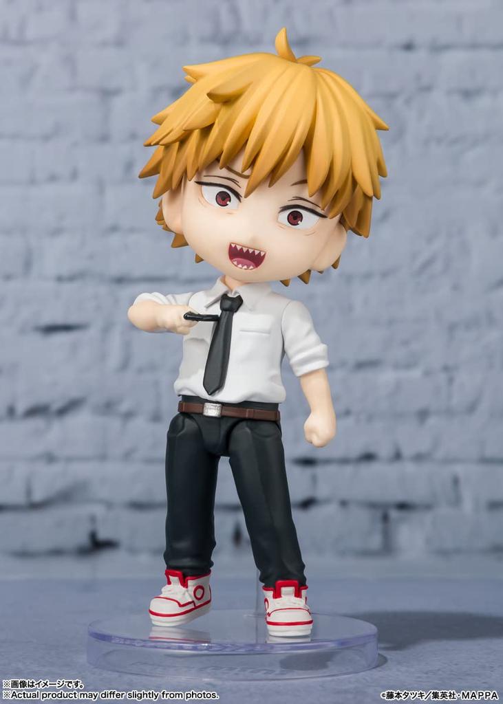 TAMASHII NATIONS Figuarts Mini Chainsaw Man Denji Approximately 90mm Painted Movable Figure PVC&ABS