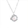 Women Light Luxury Simple Bird Pendant Moonstone Clavicle Necklace For Girlfriend Gift
