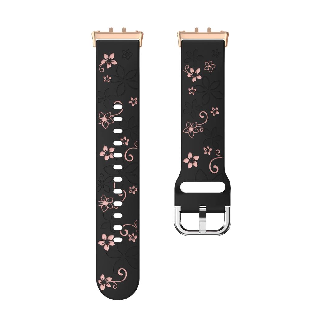 Silikon-Präge-Uhrenarmband für Galaxy Fit3 Wasserdicht und schweißfest Weich und bequem Sport-Uhrenarmband für Galaxy Fit3