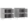 Sideboards 2 pcs Grey Sonoma Particleboard