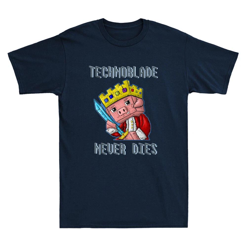 Technoblade Never Dies Shirt RIP Alexander Technoblade 1999-2022 Vintage T-Shirt XL
