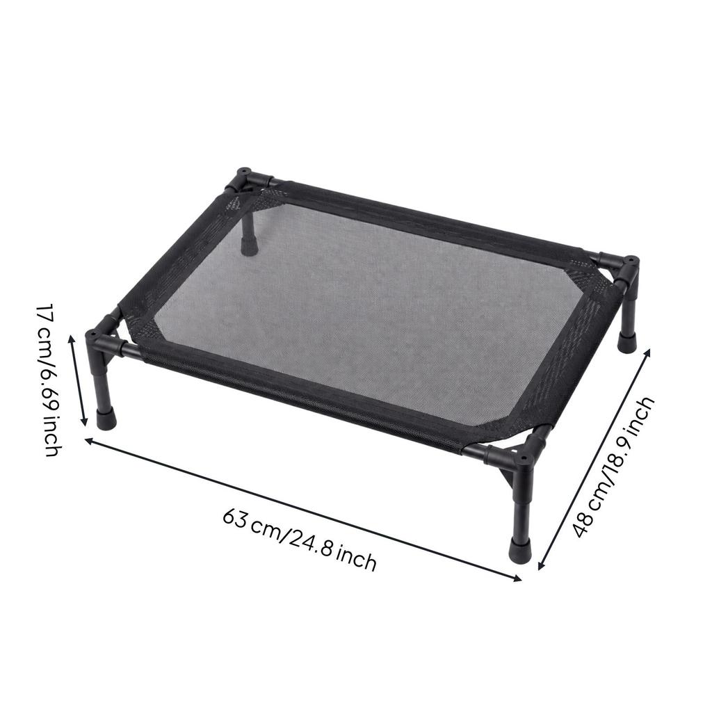 Cooling Elevated Pet Bed with Breathable Mesh Joint-Supporting