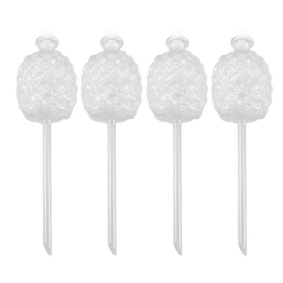 Self Watering Bulbs Pineapple Design Plant Watering Globes Planter Insert Automatic Watering Device for Indoor Outdoor Potted Plants