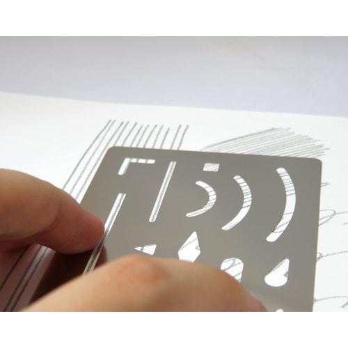 Drapas Eraser Board (A), Stainless Steel, 17-032