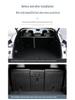 2023 MG7 All-Weather Trunk Mat Set: Includes TPE Trunk Liner and Seat Back Protector