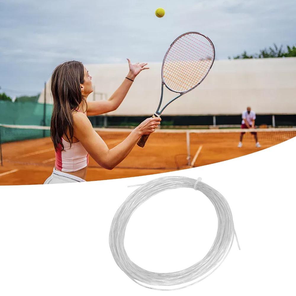 10pcs Nylon Material Tennis Racket String 0.7mm Gauge Nylon Tennis String  Badminton Training