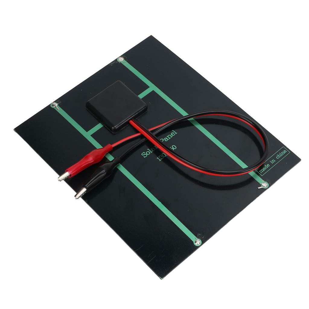2.5W 5V Mini Solar Panel Poly Mini Solar Cell Panel Module DIY Solar Epoxy Panel Tiger Clip