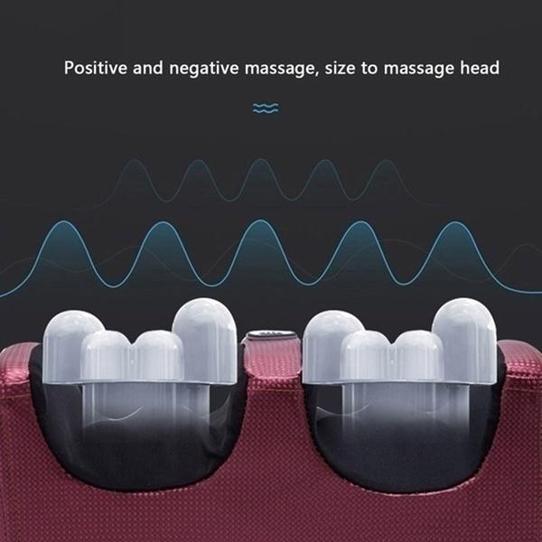 NEU 6 IN 1 Elektrisches Fußmassagegerät 24 W mit 3 Stufen Massagegeschwindigkeiten Shiatsu Kneten Wadenbein Rollmassagegerät Heimfußpflege-Massagegerät