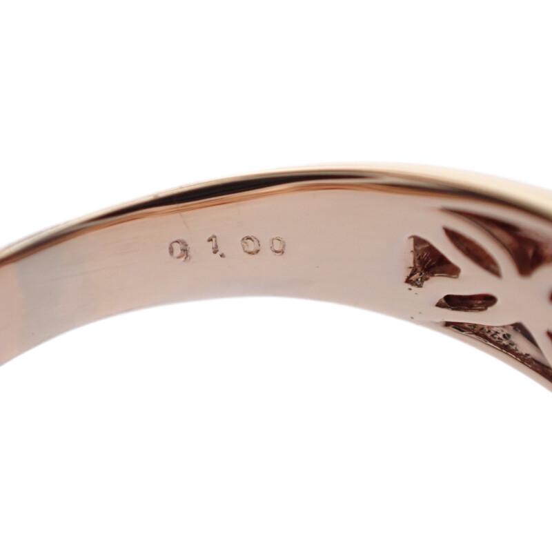 no brand  #14(JP Size) ring K18 Pink Gold Women