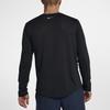 Nike As M Nk Tailwind Top Ls Gxt Comprehensive Training Casual Fitness Crew Neck Long Sleeve T-Shirt Men tops 910831-010
