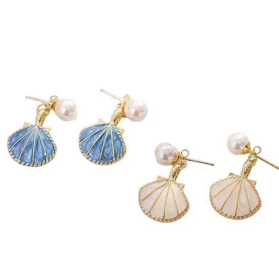 1 Pair Ladies Earrings Minimalist Unique Design Light Luxury Elegant Temperament Daily Wear Faux