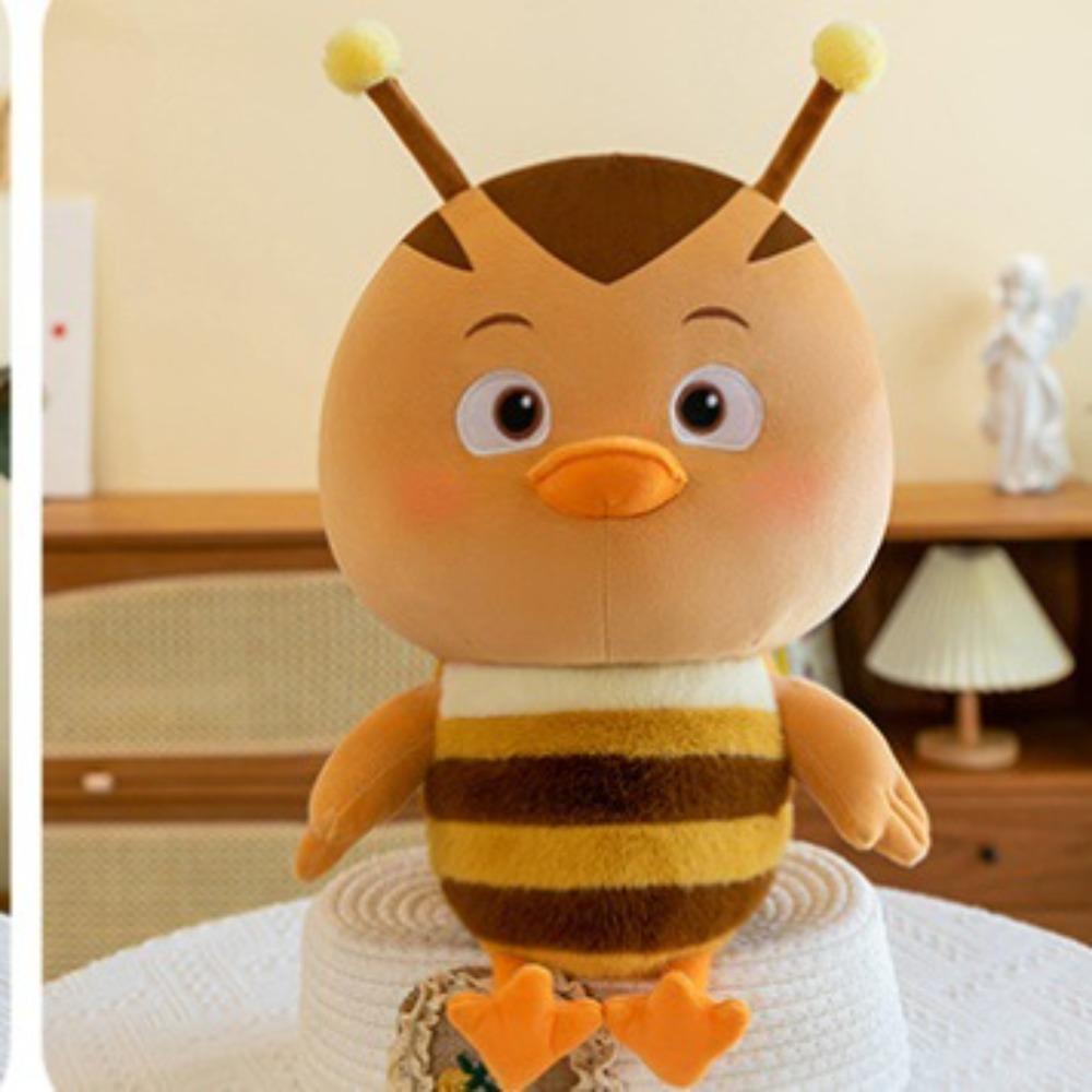 

Милая плюшевая игрушка-цыпленок превращается в куклу-пчелу, куклу-цыпленка, куклу для игрового автомата, свадебный подарок 25cm 8 inch grab machine doll
