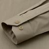Herren 4-Wege-Stretch Langarm Knitterfrei Hemd ohne Tasche, Formell Business Einfarbig Knopfleiste Herrenbekleidung