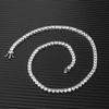 Men Women Tennis Necklace 3/4/5/6mm Zircon Chain Necklaces 40-60cm Unisex Choker Fine Jewelry